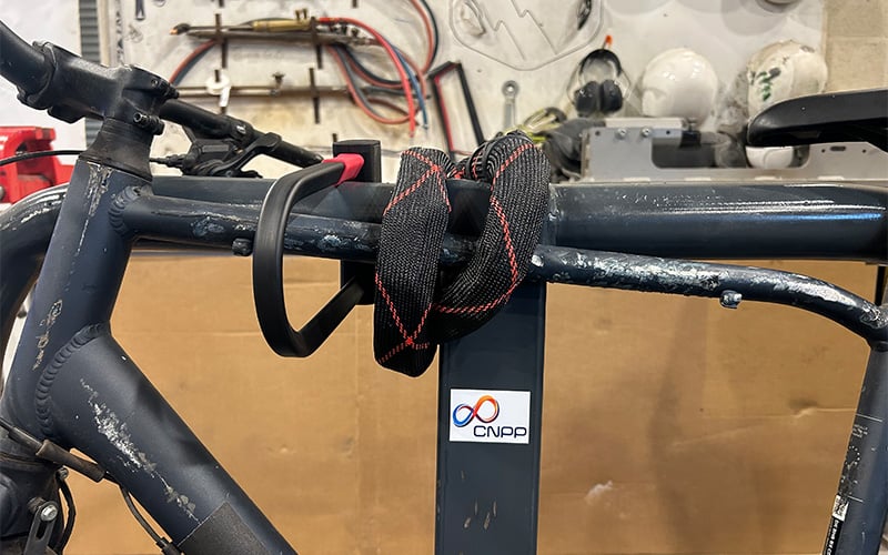 essais sur antivol de vélo