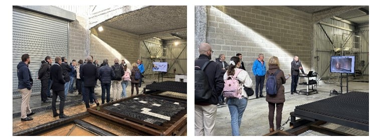 Inauguration hall batterie 24 octobre 2025