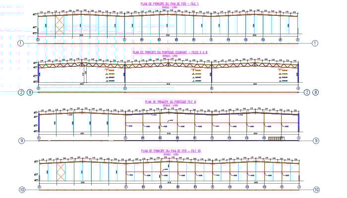 reconstitution des plans entrepot