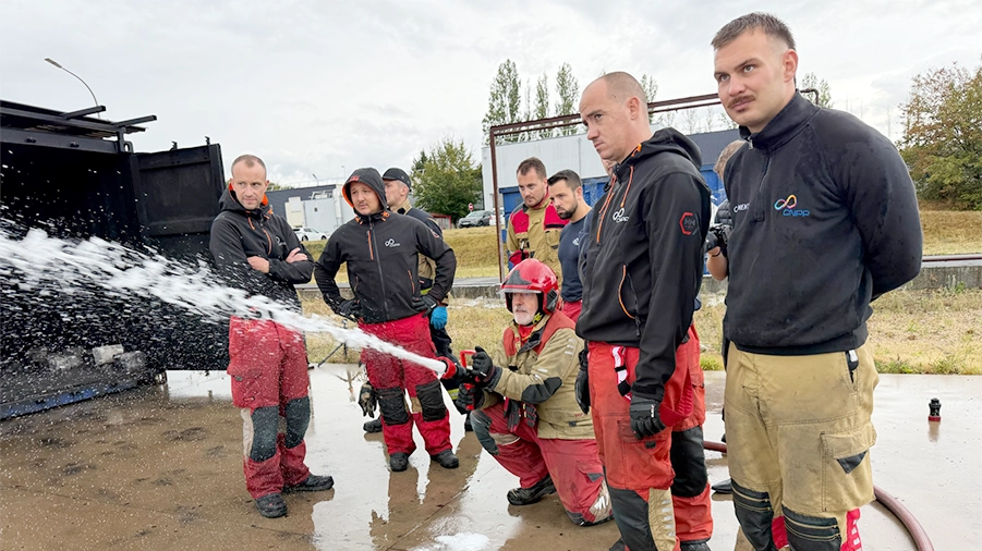 l'équipe de formateur exercice CAFS One Seven
