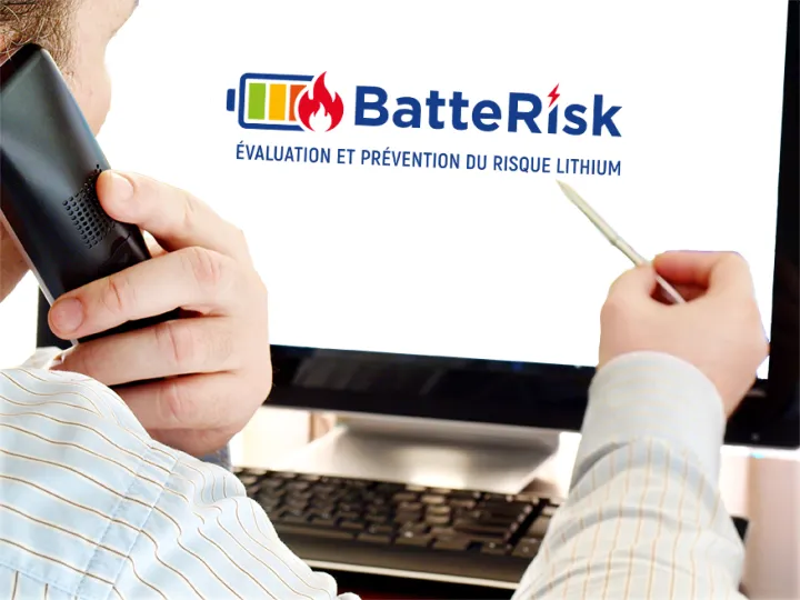 Essai gratuit Batterisk - solution numérique d'évaluation du risque incendie lithium