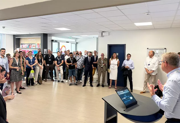 CNPP inauguration du centre de gestion de crise