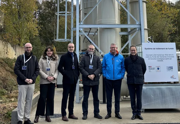 Inauguration hall batterie 24 octobre 2025