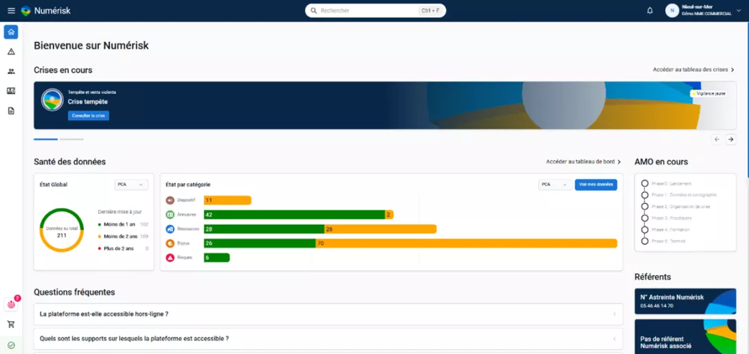Plateforme numérique PCA